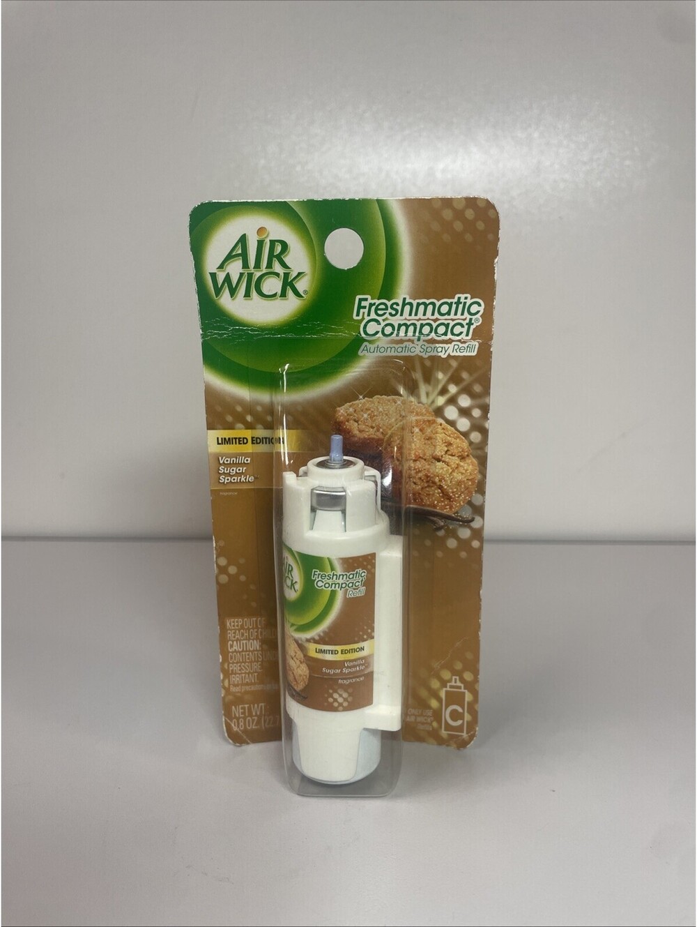 Air Wick FreshMatic Vanilla Sugar Sparkle Compact Mini Air Freshner Refills